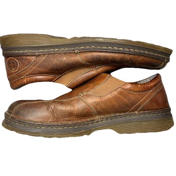 Dr Doc Martens Tevin Mens Size 12 Leather Slip On Loafers Casual Shoes - Picture 5 of 10